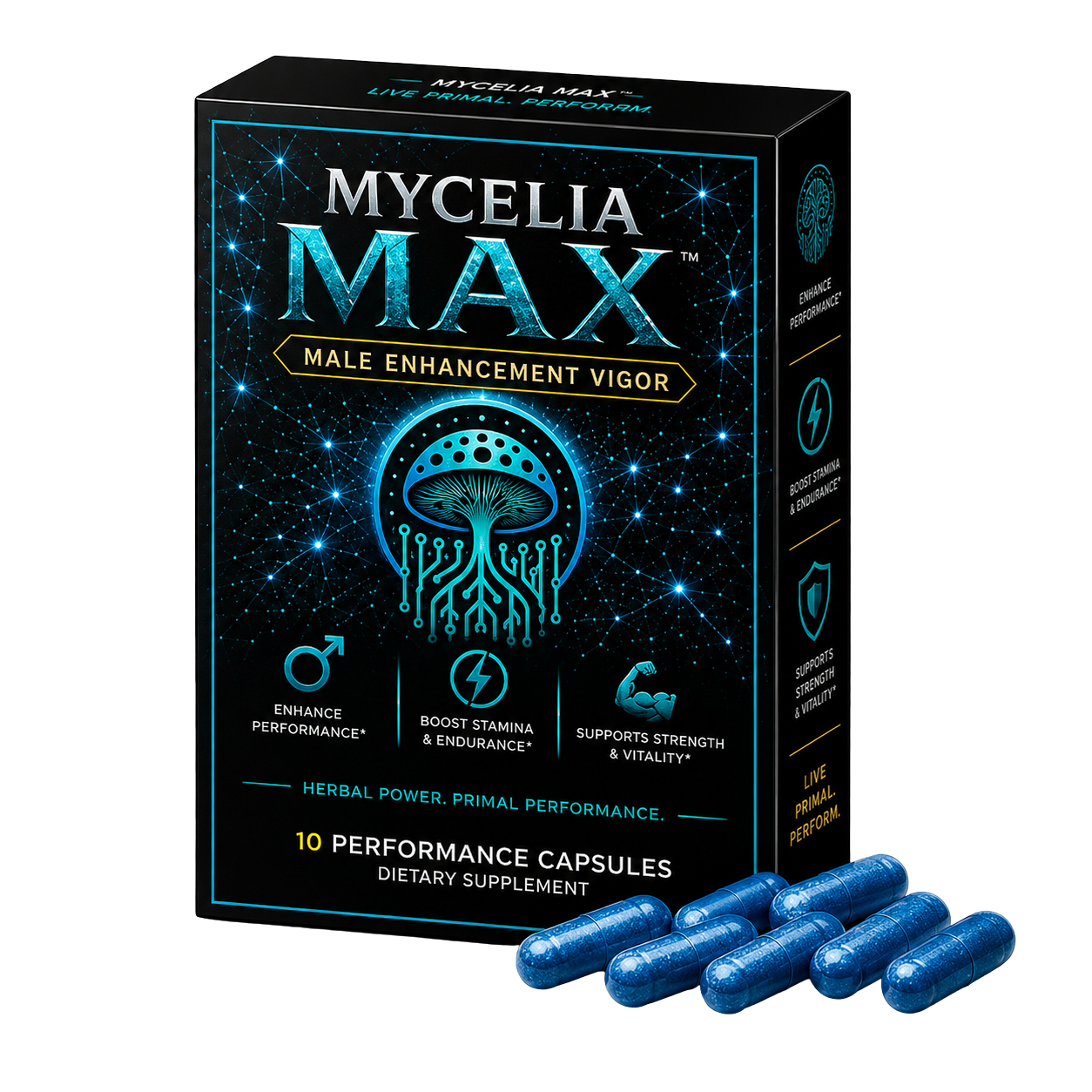 Mycelia Max — Male Enhancement