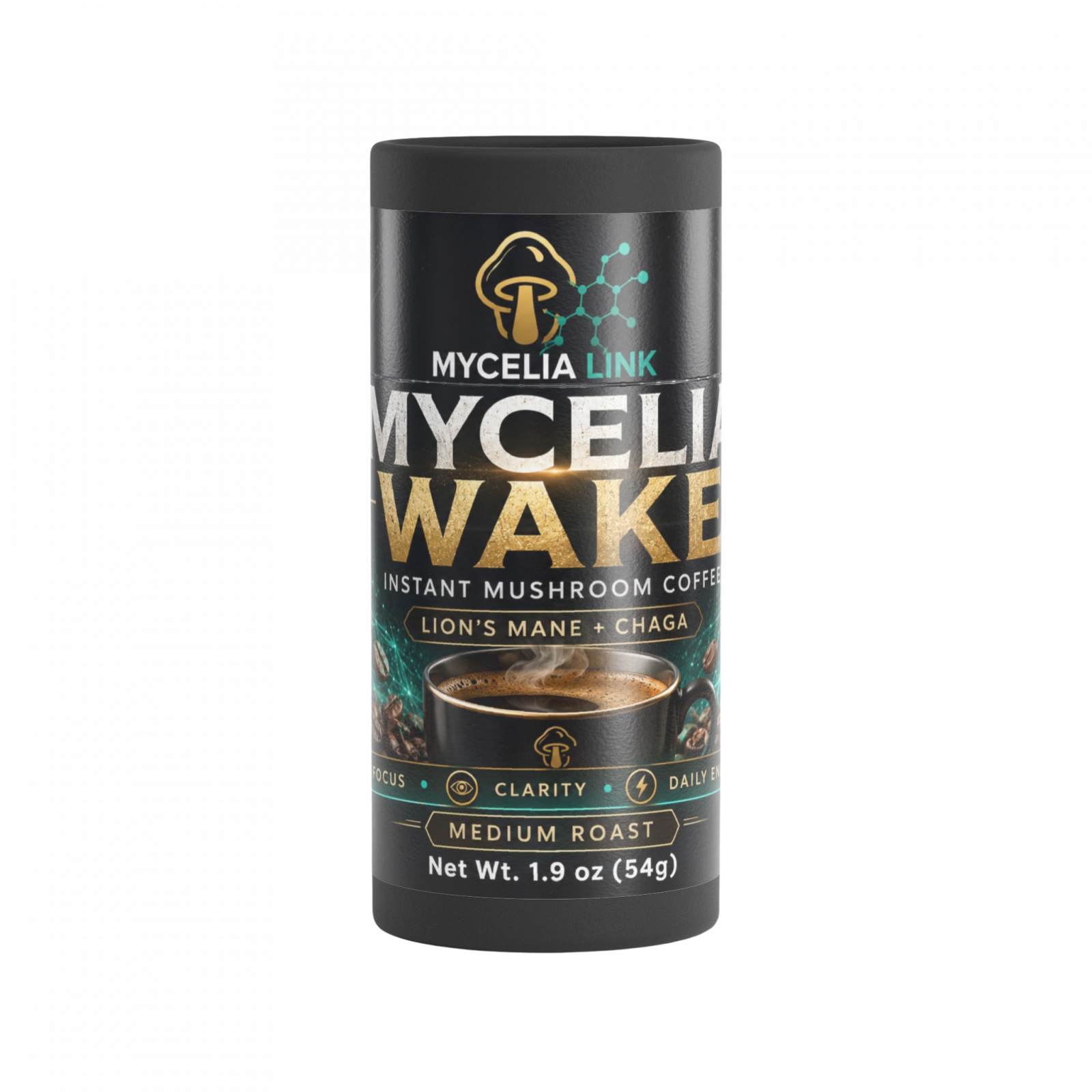 Mycelia Wake Mushroom Coffee