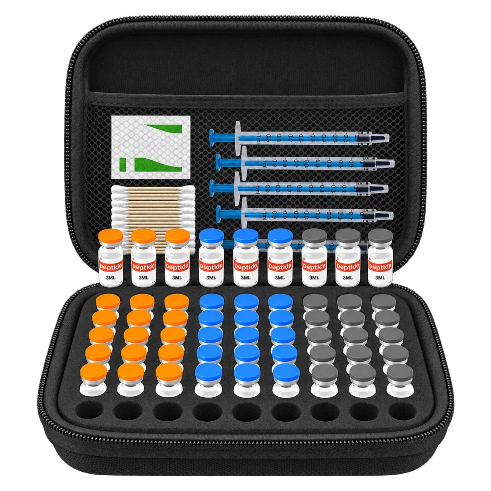 Mycelia Link Peptide Vault Protective Vial Storage Case