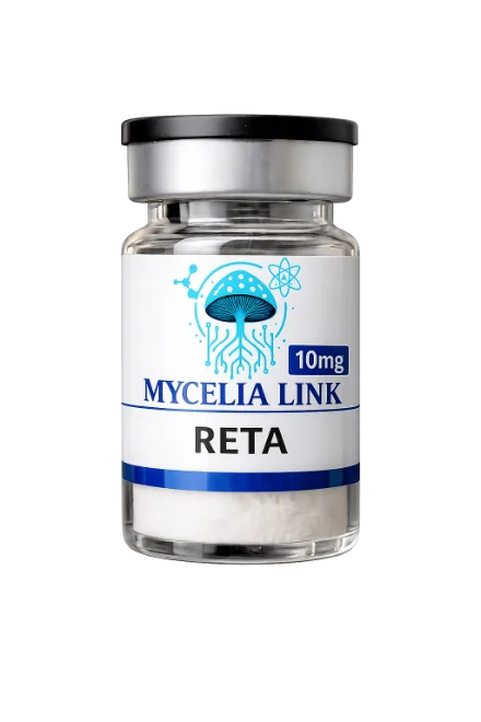 Reta research peptide vial